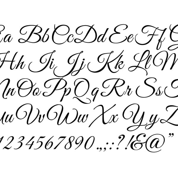 fancy writing paper printable ELEGANT FONT SVG, Calligraphy Font Svg, Script font Svg for Cricut, Monogram Font Svg