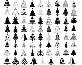 CHRISTMAS TREE SVG, Christmas Svg cut files for Cricut, Christmas tree clipart, Christmas Svg