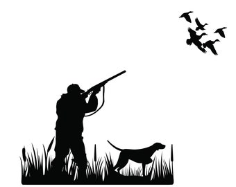 DUCK HUNTER SVG, Duck Hunter Clipart, Duck hunter cut files, Duck hunter svg files for Cricut