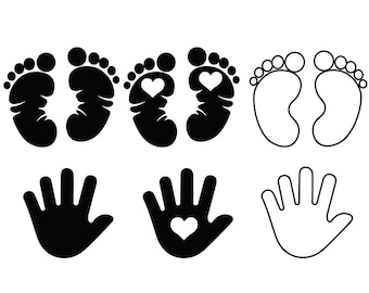 Baby Footprint Template Printable