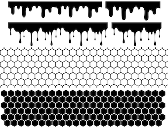 Honeycomb Svg Etsy