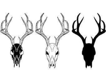 Buy Deer Skull Tattoo Online In India - Etsy India Buy Deer Skull Tattoo Online In India - Etsy India