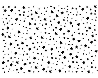 STARS Pattern SVG, STARS pattern cut files for Cricut, Stars Template Svg, Star Sparkle Svg
