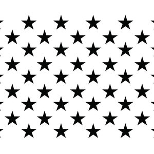 3/4 STAR STENCIL 50 STARS AMERICAN FLAG PAINT COLOR TEMPLATE