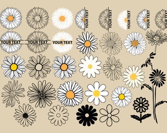 Daisy Svg Etsy