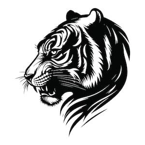 TIGER HEAD SVG, Tiger Head Svg, Tiger Clipart, Tiger Head Svg Cut File For Cricut, Tiger Face svg