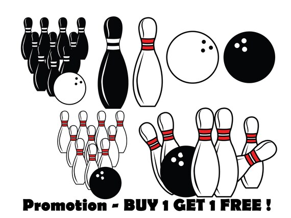 Bowling Bowling Svg Bowling Svg Files Svg Files Cricut Etsy