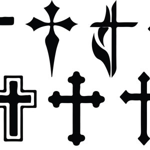 CROSS BUNDLE SVG Files, Cross Clipart, Crosses Svg Files, Cross Svg ...