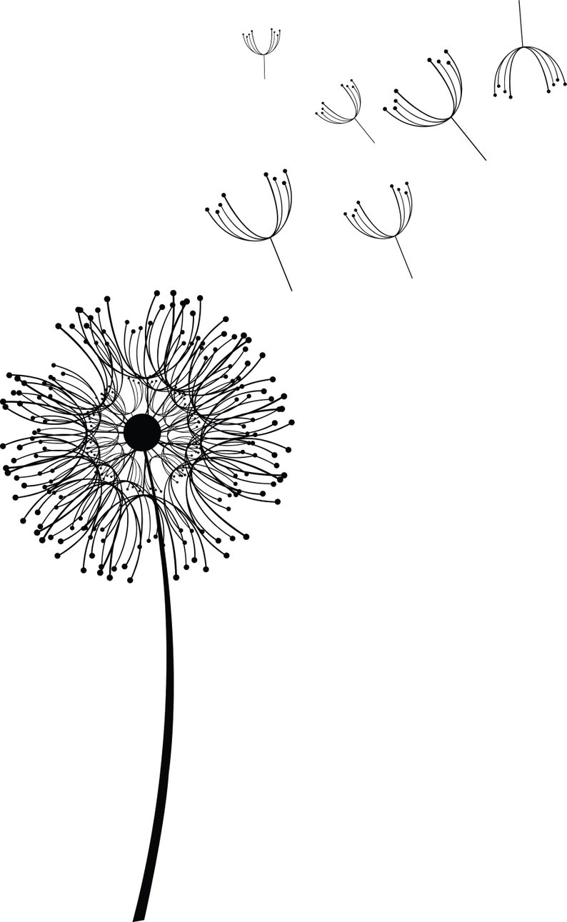 Download Clip Art Dandelion Bundle Files For Cricut Dandelion Bundle Clipart Files Dandelion Bundle Svg Files Art Collectibles