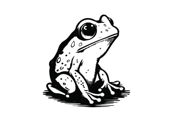 Dusto Rana Silueta De Rana Clip Art