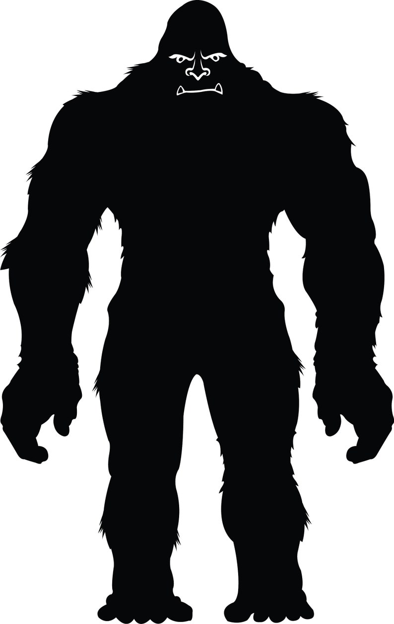 BIGFOOT SVG BUNDLE Bigfoot Clipart Bundle Bigfoot Svg Files - Etsy