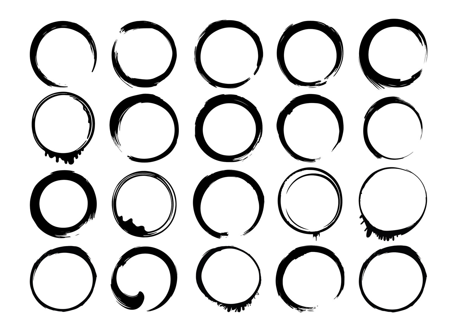 SPLATTER CIRCLE SVG Splatter Circle Clipart Splatter Circle - Etsy