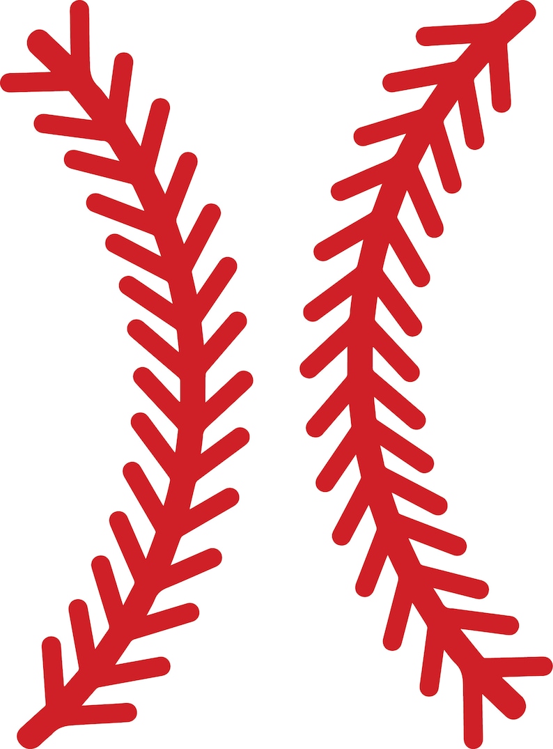 Download BASEBALL STITCHES SVG Bundle Baseball Stitches Clipart | Etsy