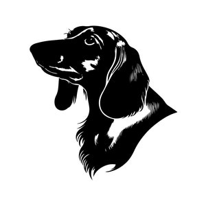 DACHSHUND Dog SVG, DACHSHUND Clipart, Dachshund Svg Files For Cricut, Dachshund Silhouette Svg, Dog svg