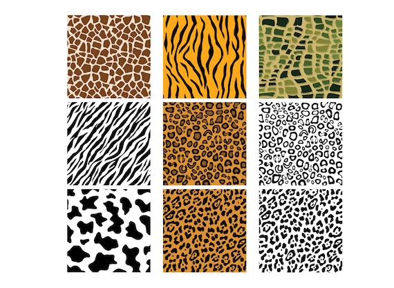 Download Animal Print Svg Bundle Animal Skin Svg Animal Pattern Svg Etsy