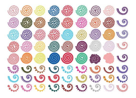 Free Free 53 Rolled Flower Template Svg Free SVG PNG EPS DXF File