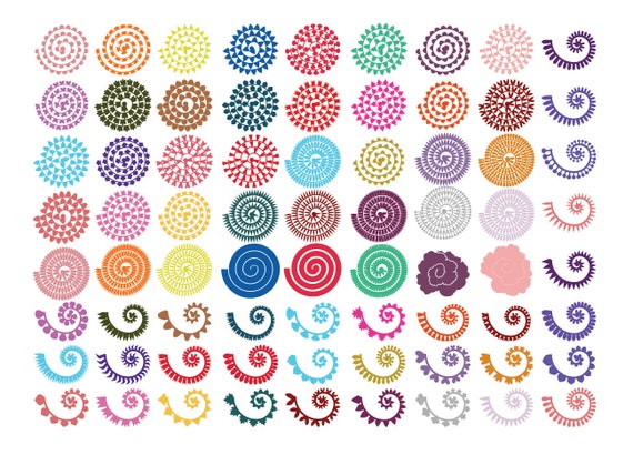 Free Free 68 Cricut Svg Rolled Paper Flower Template SVG PNG EPS DXF File