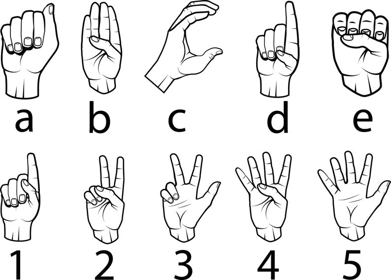 Free Free American Sign Language Svg Free 833 SVG PNG EPS DXF File