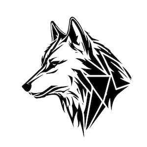 WOLF HEAD SVG, Wolf Clipart, Wolf Head Svg Cut File For Cricut, Wolf Face svg