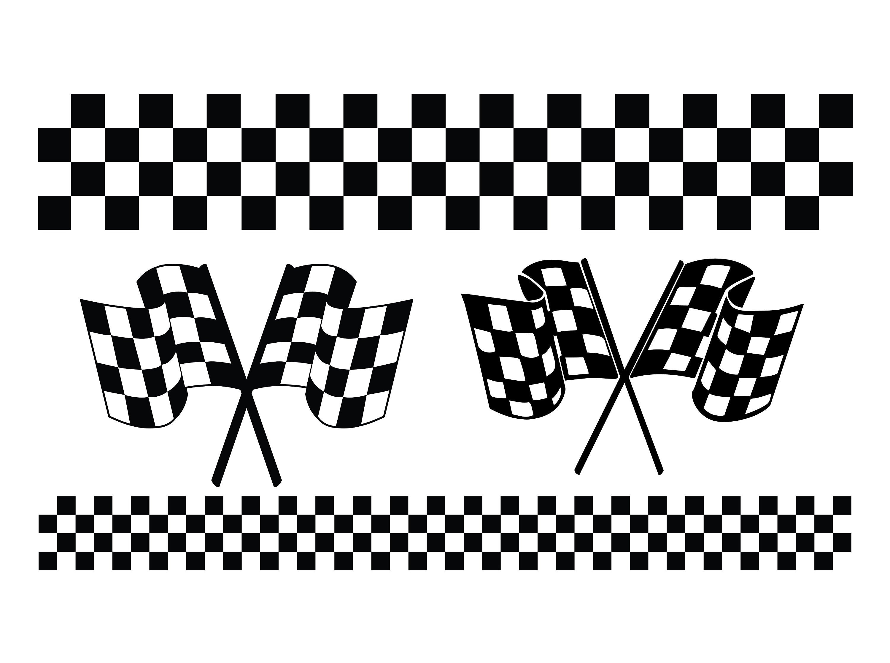 RACING STRIPES Svg Checkered FLAGS Svg Racing Stripes Svg - Etsy