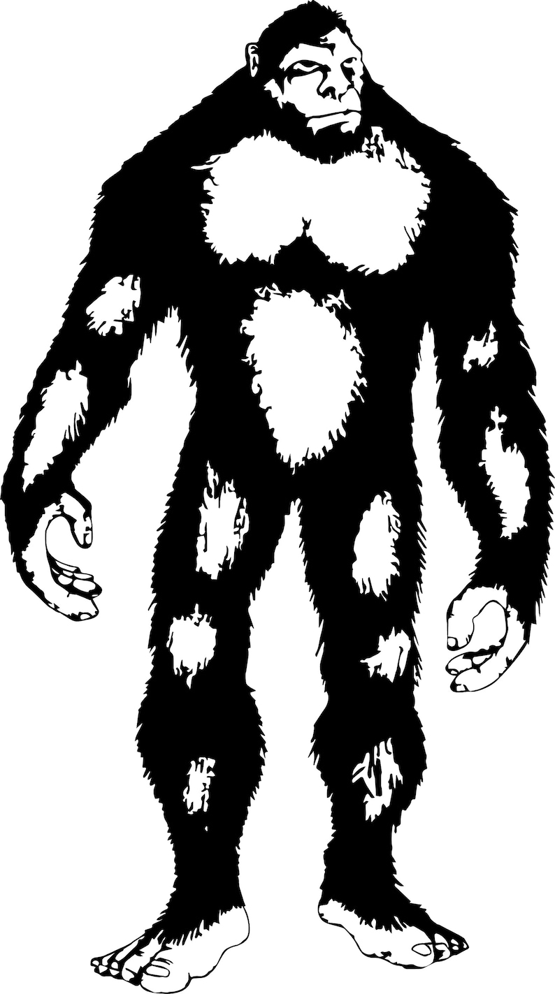 BIGFOOT SVG BUNDLE Bigfoot Clipart Bundle Bigfoot Svg Files - Etsy