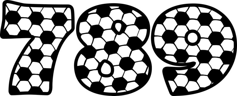 SOCCER ALPHABET SVG Files Soccer Alphabet Clipart Soccer Alphabet for Cricut Soccer Font