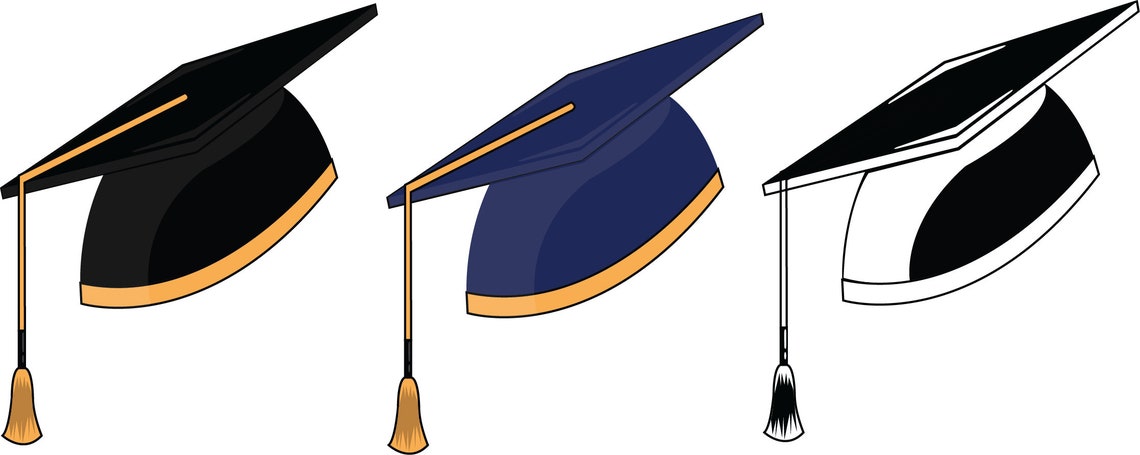 Download Graduation Cap Graduation Cap SVG SVG Cricut Silhouette | Etsy