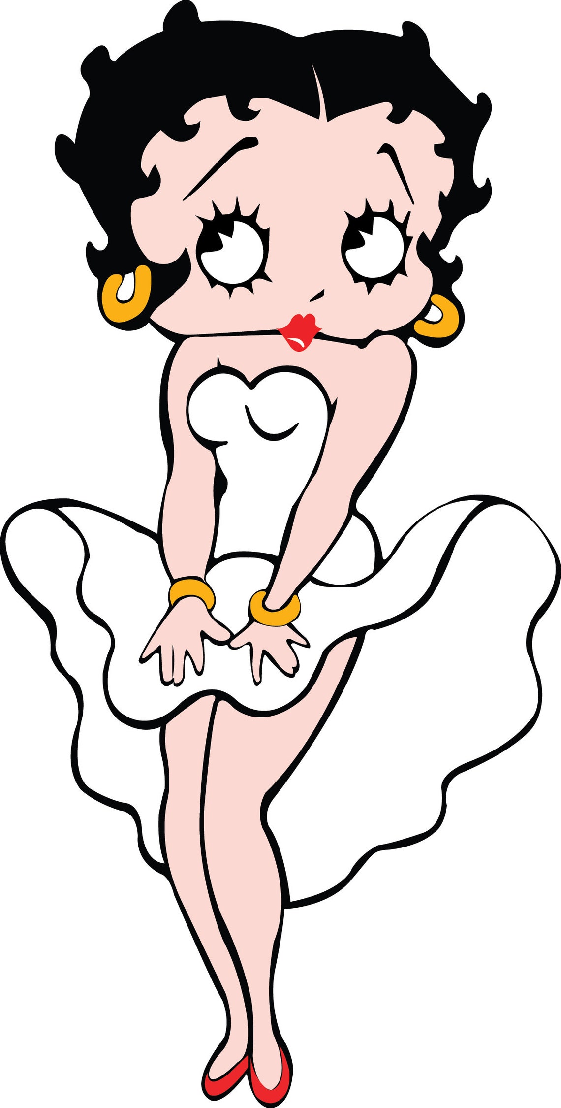 cool betty boop drawing cool betty boop drawing