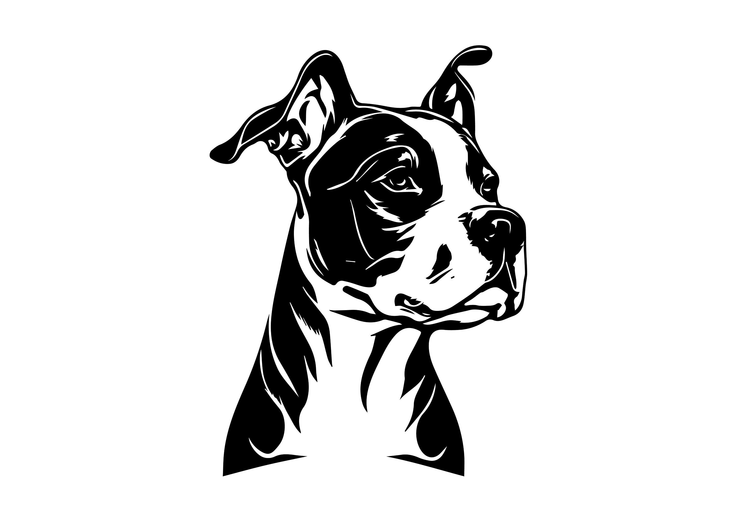 AMSTAFF SVG AMSTAFF Clipart Amstaff Svg Files for Cricut Etsy Sweden