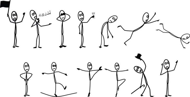 Download STICK FIGURES SVG Bundle Stick Family Svg Bundle Stick | Etsy