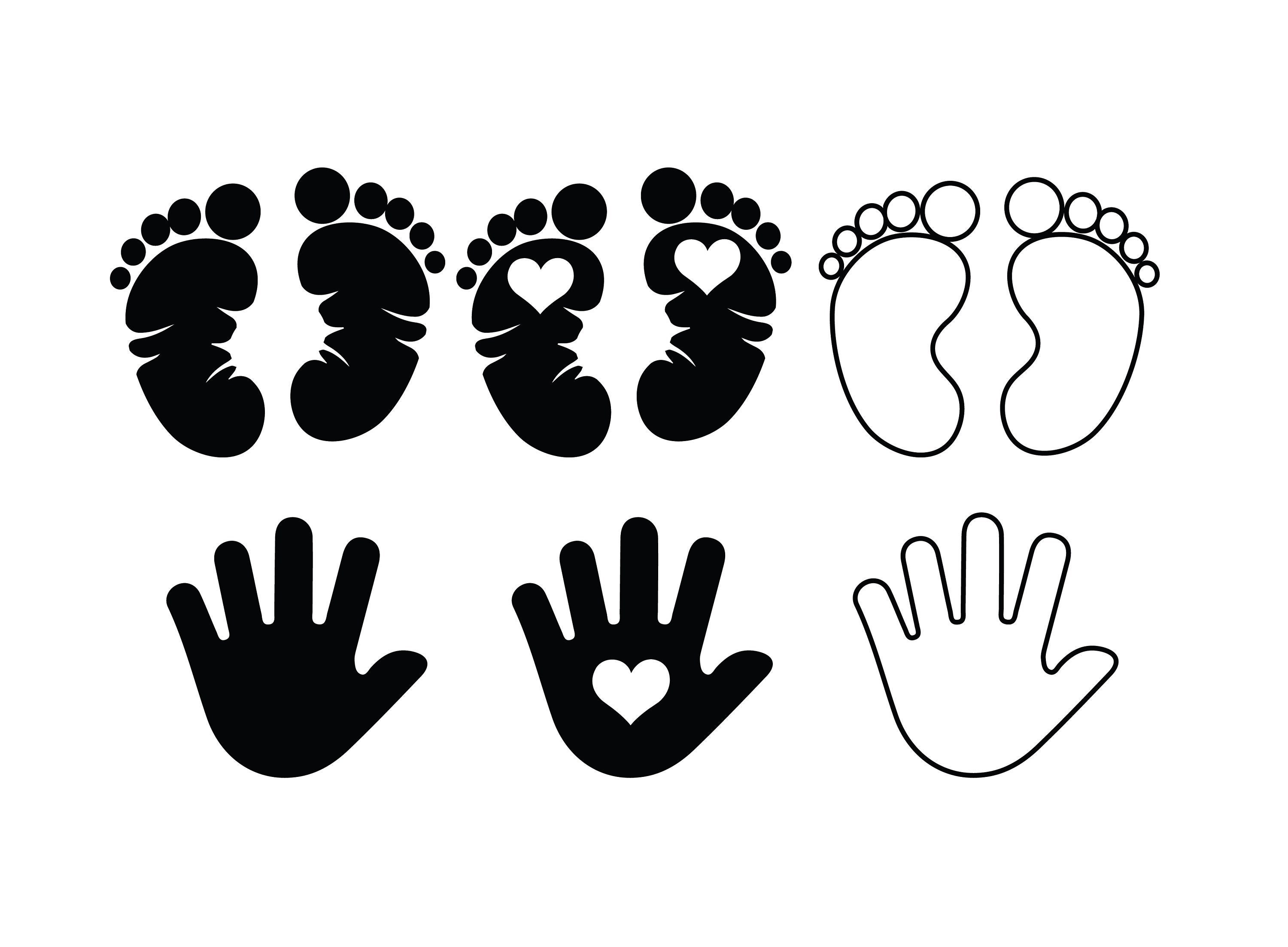 Baby footprint sale