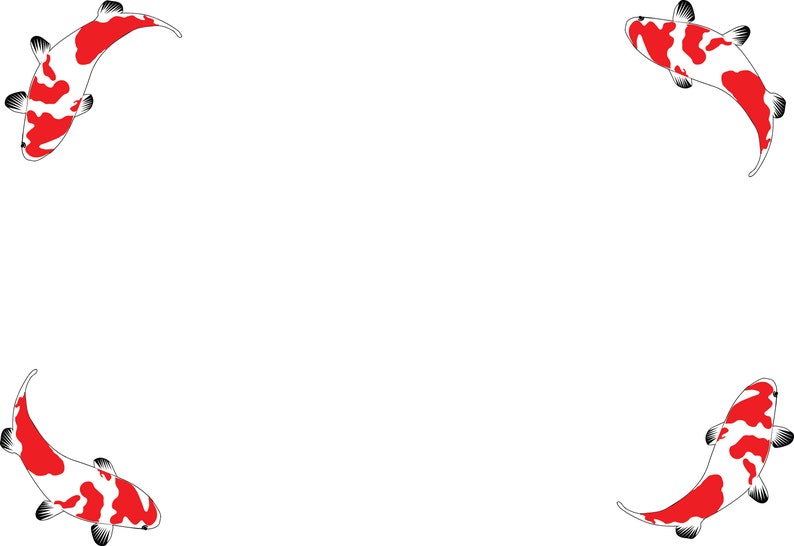 Download KOI Koi SVG Koi SVG Files Koi Fish Silhouette Cameo | Etsy