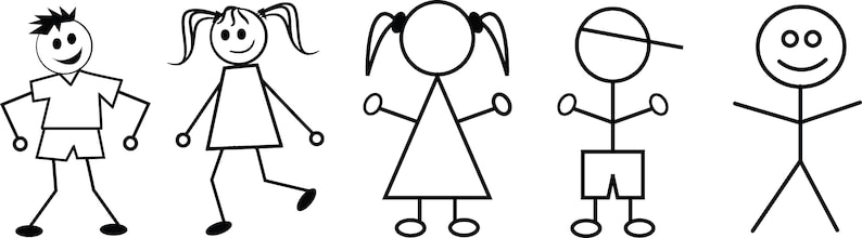Free Free 319 Stick Family Svg Bundle SVG PNG EPS DXF File