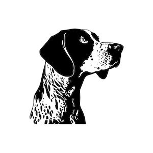 POINTER Dog SVG, POINTER Clipart, Pointer Svg Files For Cricut, Pointer Silhouette Svg, Dog svg