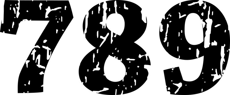 DISTRESSED FONT SVG Files Distressed Font Clipart Grunge ...