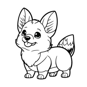 Corgis SVG, Corgis Clipart, Corgis SVG-Dateien für Cricut, Corgis Silhouette SVG, Hund svg
