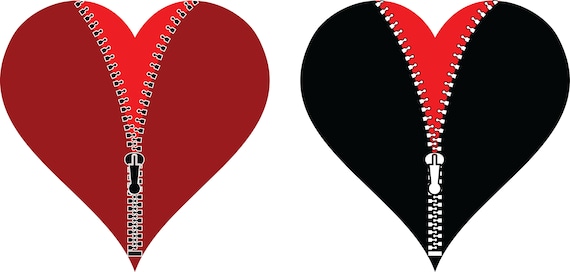 Download Zipper Zipper Svg Zipper Svg Files Heart Svg Cricut Etsy