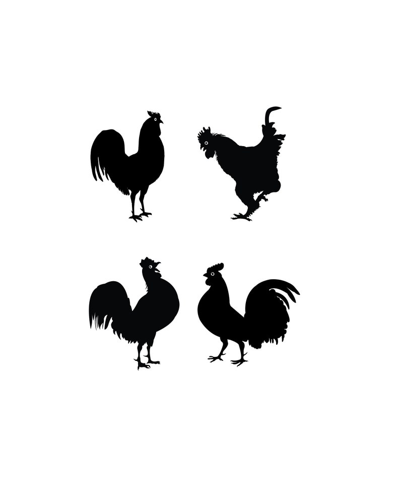 Download Rooster Rooster SVG SVG Rooster SVG Files Cricut | Etsy