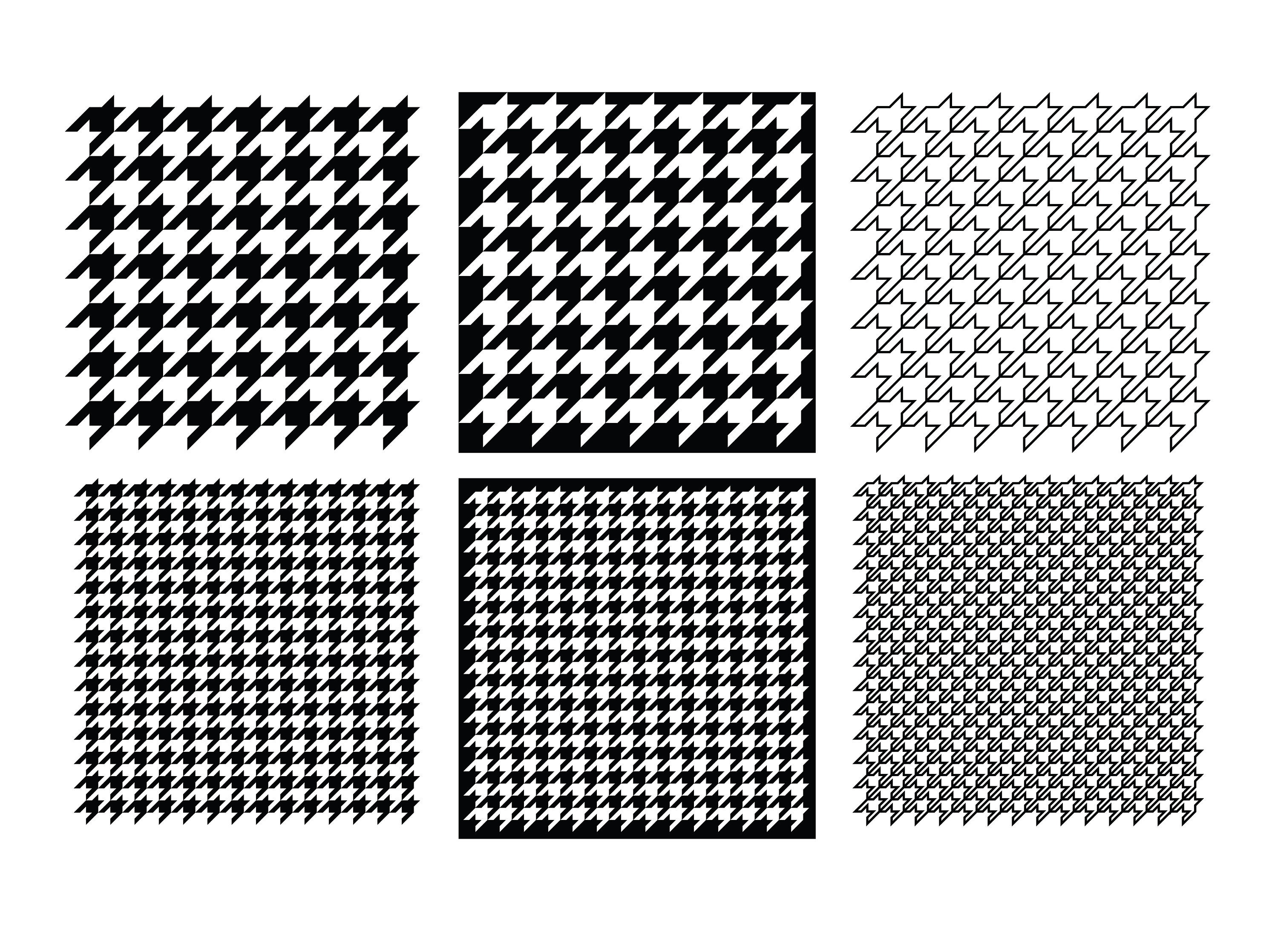 Houndstooth Pattern Background Vector (EPS, SVG, PNG Transparent