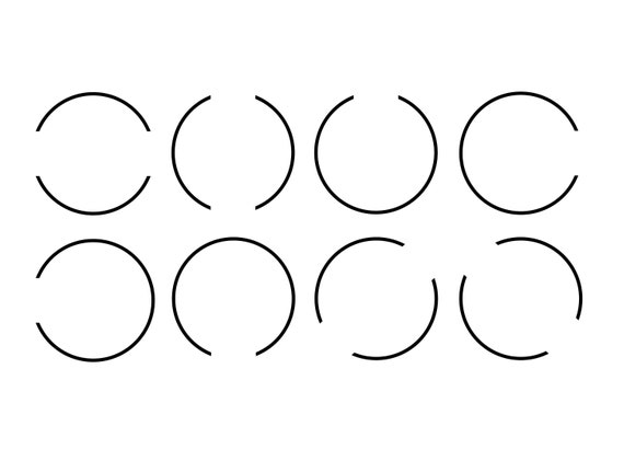 Free Circle Monogram Frame SVG cut files for Cricut Design Space