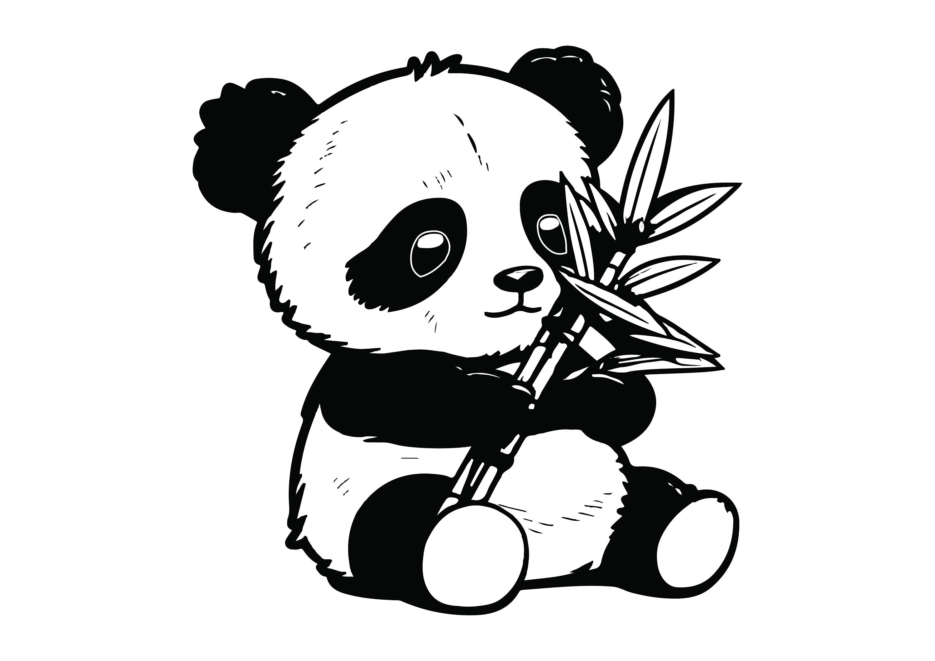 Panda cartoon hotsell