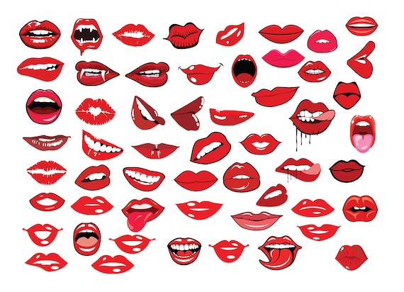 Lips Svg, Cricut File, Clipart, Sexy Lips Svg, Sport Svg, Svg, Png