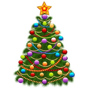 Christmas Tree Counted Cross Stitch Pattern, Holiday Counted Cross Stitch Pattern– PDF Download