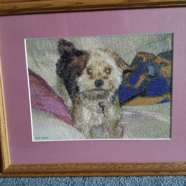 Custom made cross stitch pattern created from your own photo - PDF file