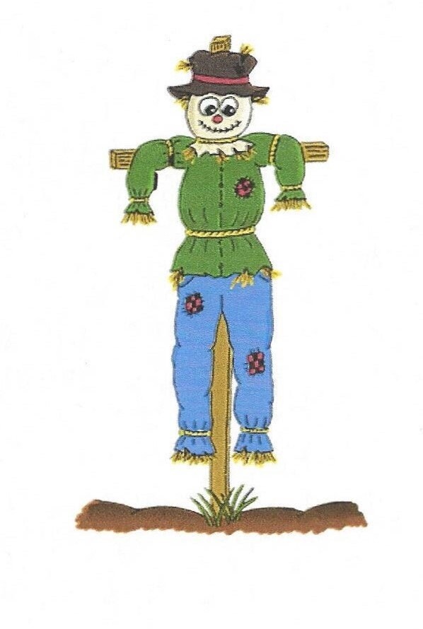 Scarecrow Counted Cross Stitch Pattern Etsy