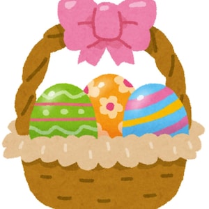 Easter Basket Counted Cross Stitch Pattern, Spring Counted Cross Stitch Pattern, Holiday Counted Cross Stitch Pattern – PDF Pattern