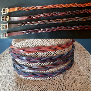 Handmade Three Braid Hat Bands-Medium Weight