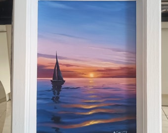 Sailboat in Sunset