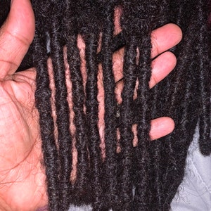 100% Human Hair Loc Extensions
