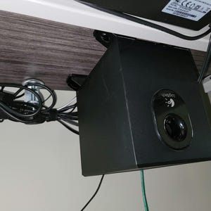 Logitech Z313 subwoofer mounting feet